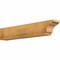 Ekena Millwork Pescadero Rough Sawn Rafter Tail, Western Red Cedar, 6"W x 8"H x 48"L RFT06X08X48PEC00RWR - alternate 1